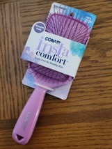 Conair Insta spa Comfort Stimulate Scalp Care Paddle Brush Purple  - $11.99