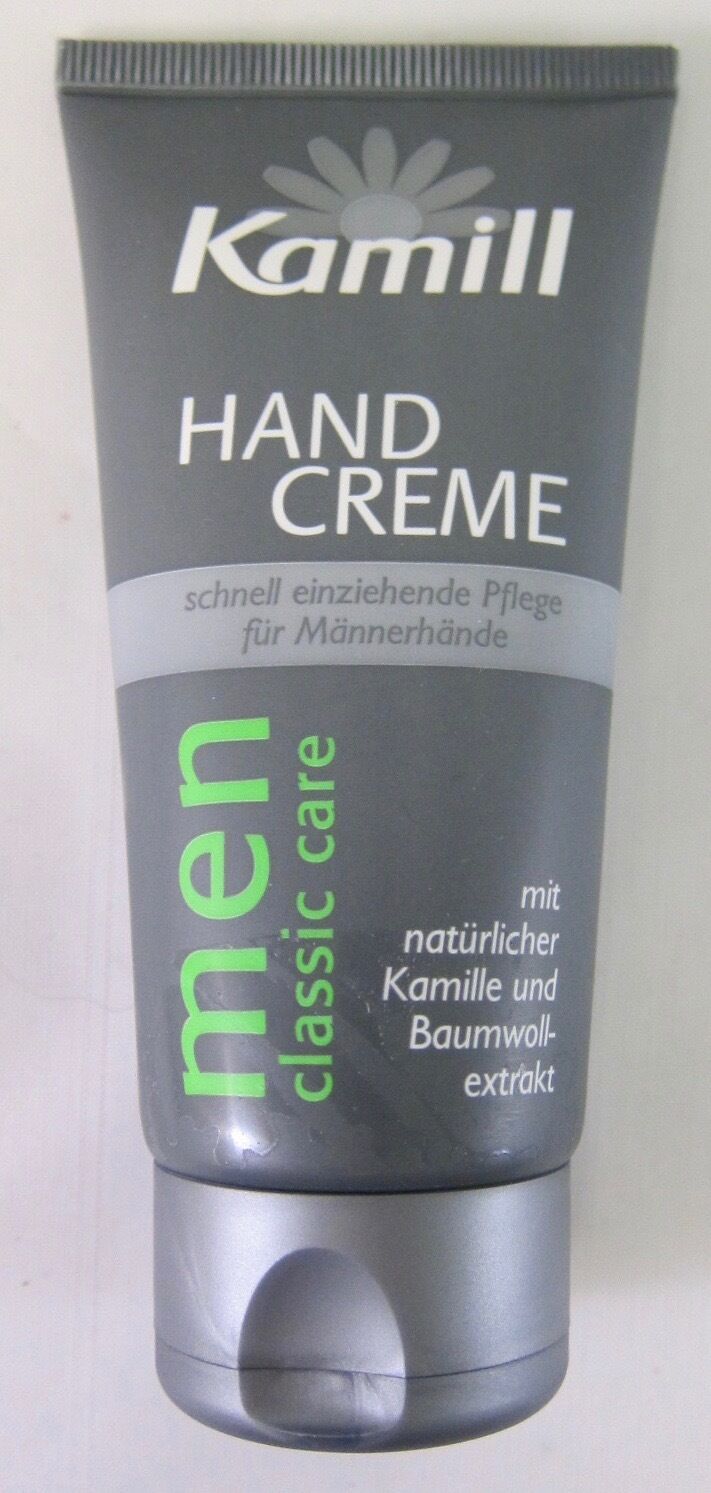 Kamill MEN Classic Care Nongreasy hand cream 75ml Made in Germany Moisturizers