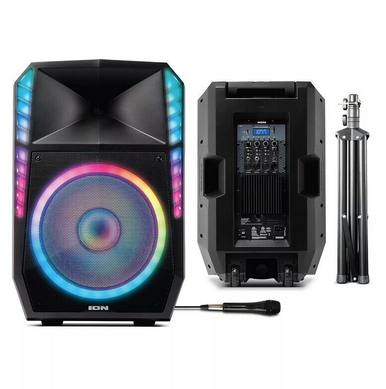 ION Total PA Supreme High-Power Bluetooth Sound System with Lights