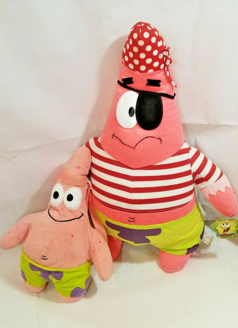 patrick star plush backpack