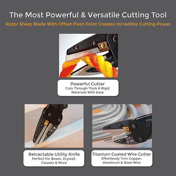 Multi-function Cut 3 in 1 Power Steel Cutting Tool With Built-In Wire Cutter