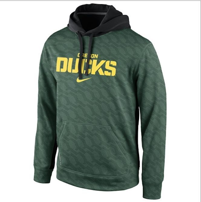 Primary image for Nike Oregon Ducks KO Therma-FIT Green Hoodie "Large"
