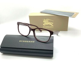 Burberry Eyeglasses FRAME B 2263 3687 BURGUNDY 51-18-140MM ITALY NIB - $107.69