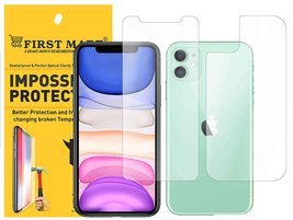 iPhone 11 Front and Back Screen guard tempered glass Full Coverage Except Edges  - $15.00