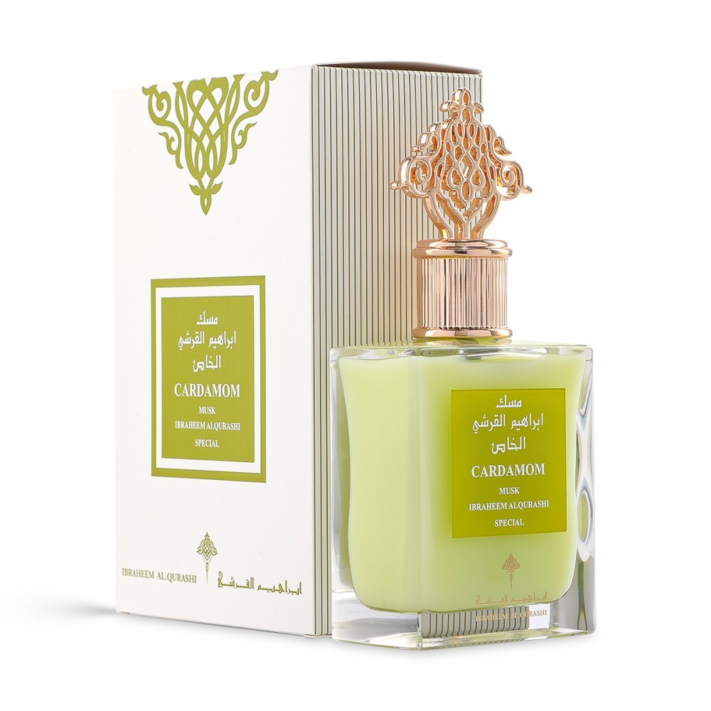 Cardamom Musk Eau De Parfum - 75ml I Ibraheem Al Qurashi Perfumes