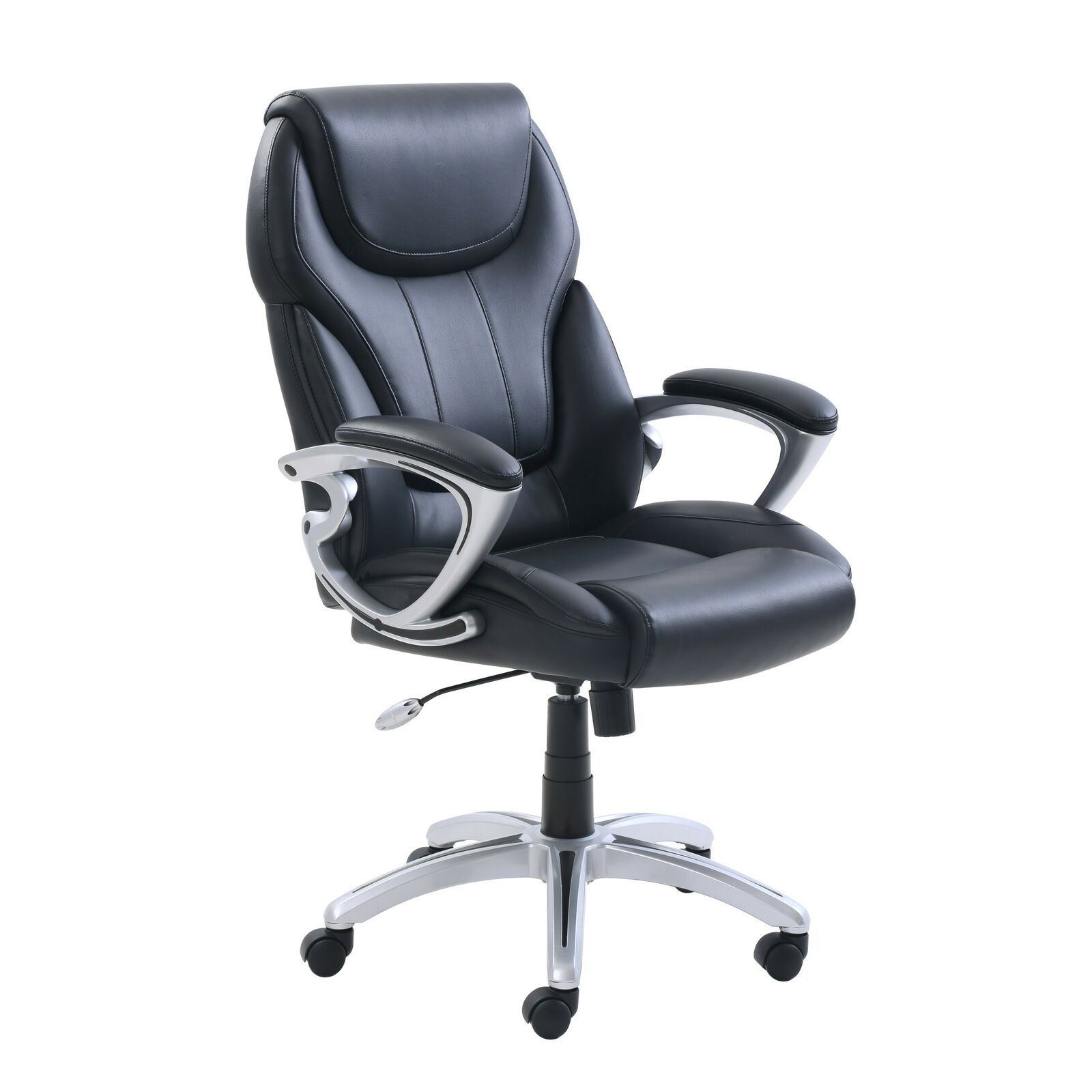 True Innovations Bonded Leather Managers Chair, Multiple Colors Each