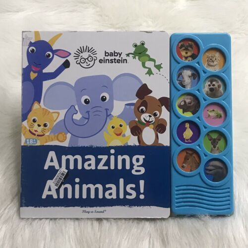 Baby Einstein: Amazing Animals Play a Sound Board book - Books