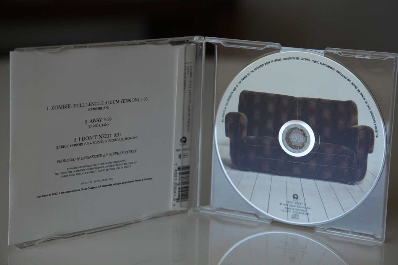 CD, THE CRANBERRIES, ZOMBIE, 1994 CDs