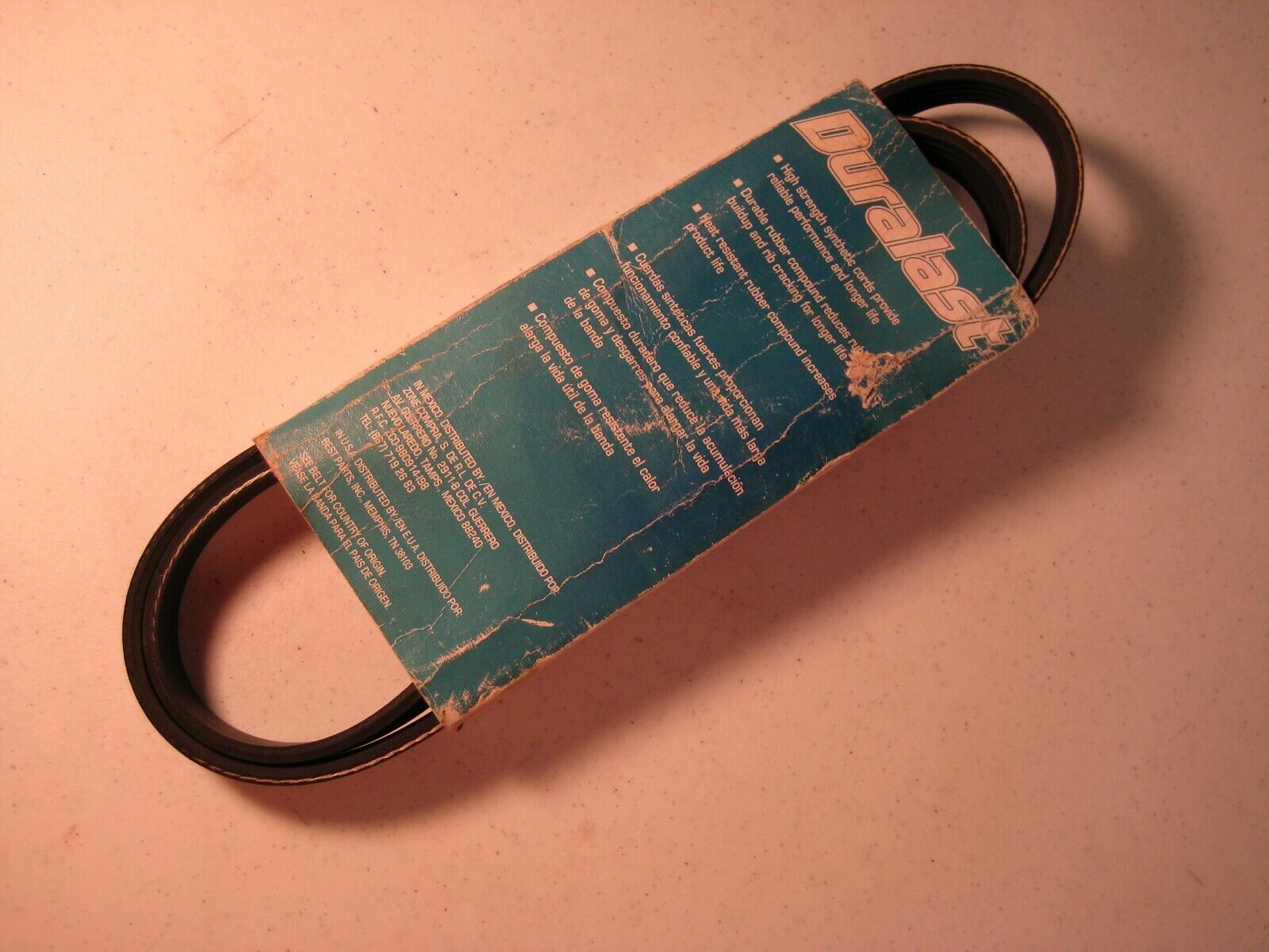 510K5 Serpentine Belt Duralast 5PK1295 PolyV K050510 Belts, Pulleys