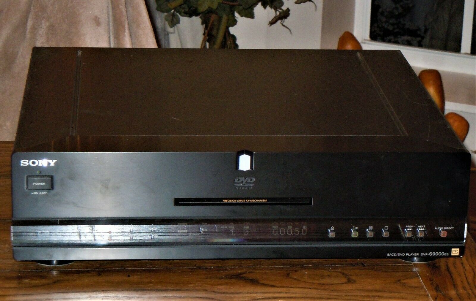 Sony DVPS9000ES Home Theater SACD/DVD Player Tested & Working DVD