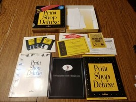 Vintage The Print Shop Deluxe for Windows IBM PC Good Condition Appears Complete - $17.32