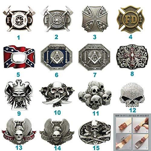 New Costume Cosplay Western Belt Buckle Mix Styles Choice Stock in US
