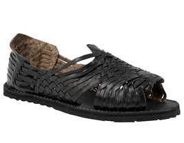 Mens Sandals Mexican Huaraches Authentic Genuine Leather Handmade Woven ... - £24.70 GBP