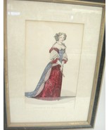 Duchesse de Fontanges Giclee Print by Ed Hargrave Framed Matted 10&quot; x 13&quot; - $36.67