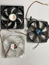 lot of 3 PC computer CPU fans CNPS10x fenix 12vdc - $5.00