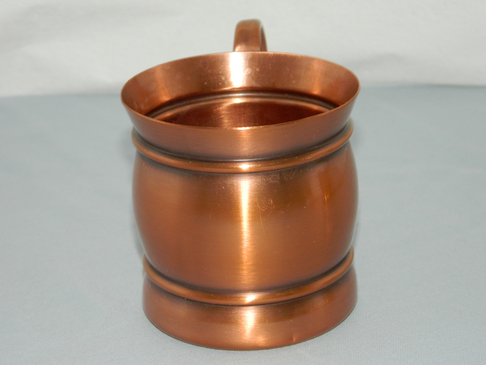 Gregorian Coffee Mug Solid Copper Made in USA 10 oz Copper