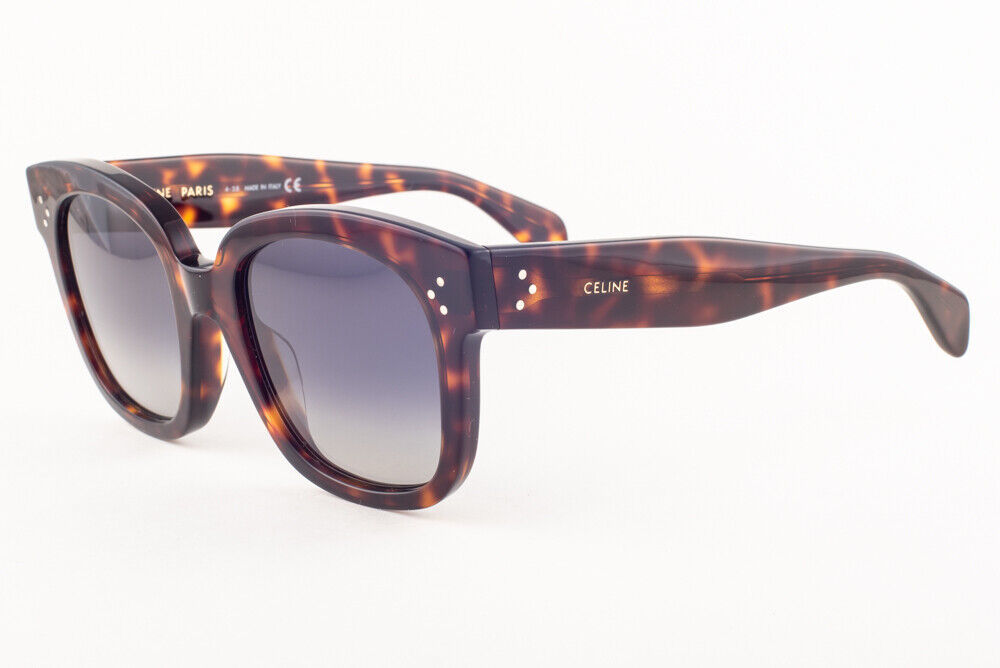 Celine CL 40002U 54D Havana / Gray Gradient Polarized Sunglasses 54mm
