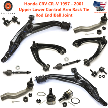 Honda CRV CR-V 1997 - 2001 Upper Lower Control Arm Rack Tie Rod End Ball Joint - $199.99