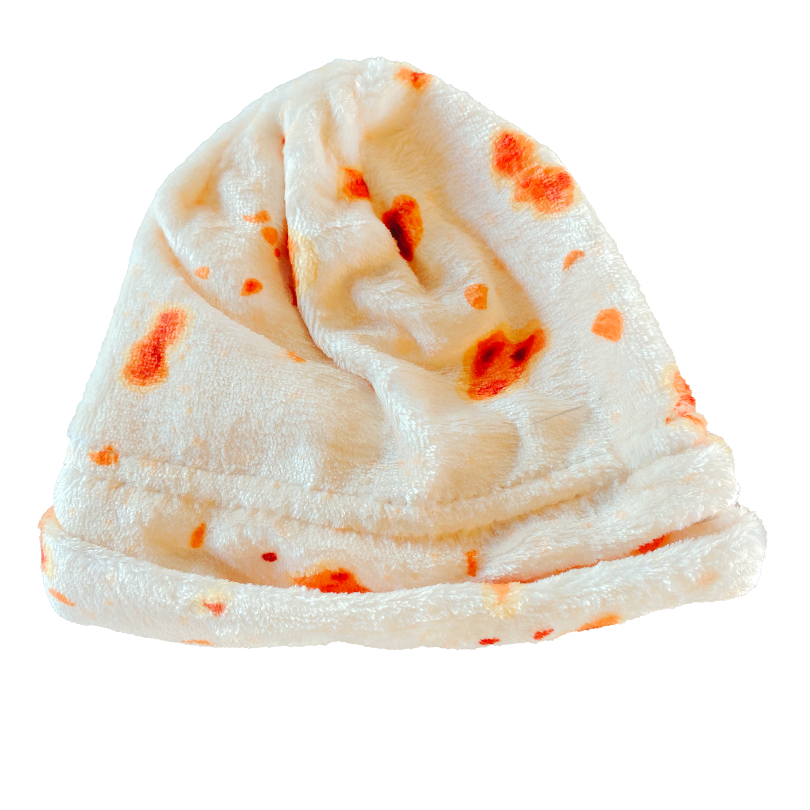 Realistic Baby Burrito Tortilla Swaddle Blanket Set with Beanie Hat and
