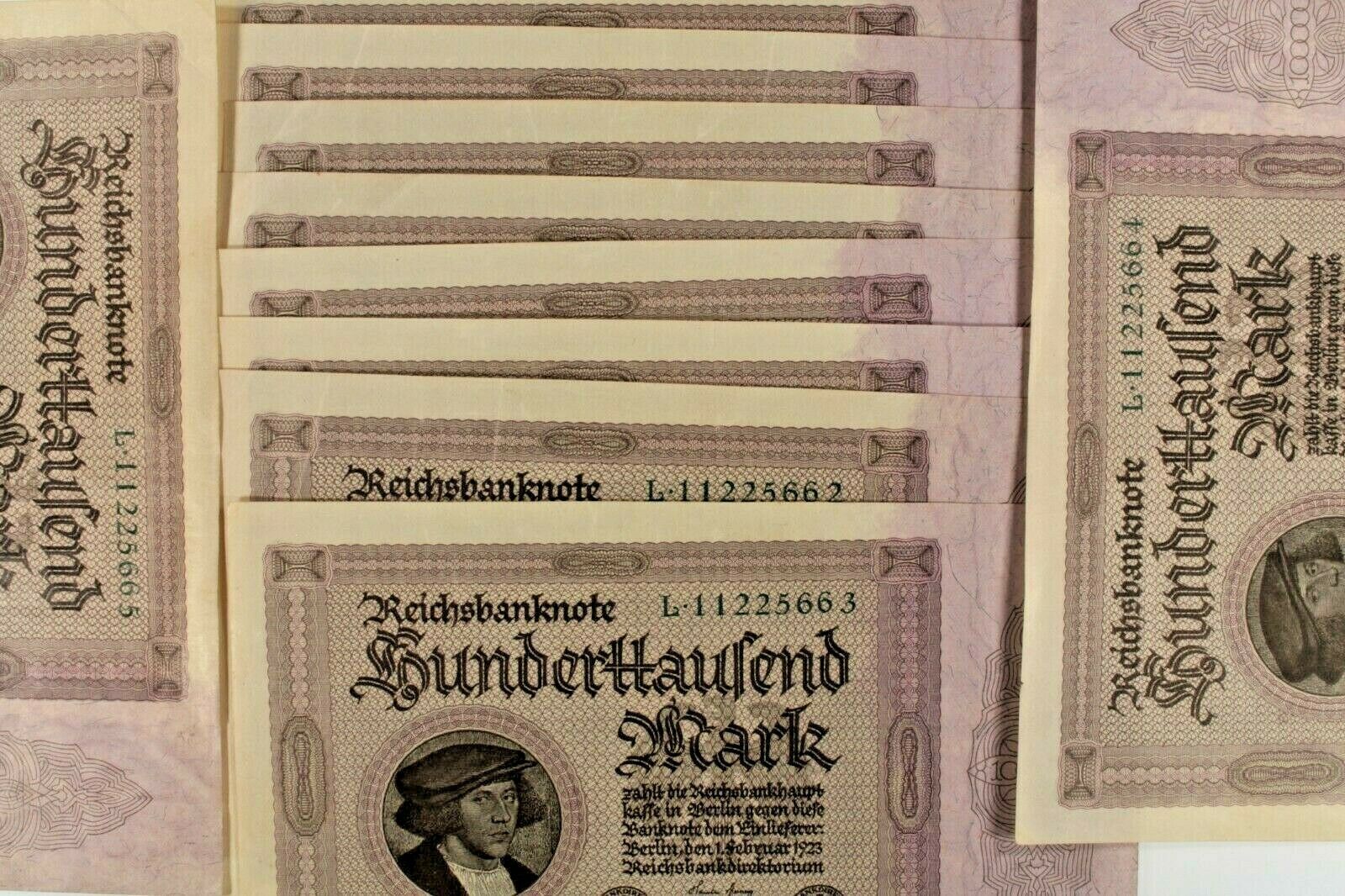 online sale 1923 Germania 100，000 Segno Banconote / 11