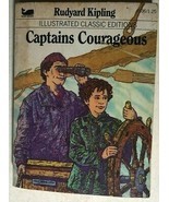 CAPTAINS COURAGEOUS by Rudyard Kipling (1983) Moby Books illustrated BLB - $9.89