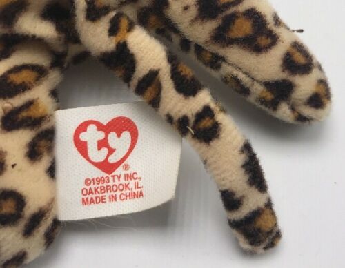 freckles the leopard beanie baby mcdonalds 1993