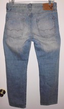American Eagle Outfitters Jeans Sz 29 Men Distressed Slim Straight Blue Denim - $29.69