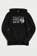 NWT Mountain Hardwear Logo Hoodie Sweatshirt in Black sz M - $78.64