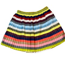 Gap Holiday Sz 8/9 Colorful Girls Mini Pleated Stripe Skirt - $14.40