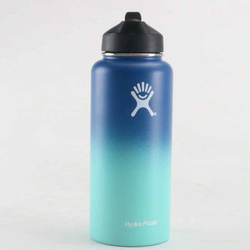 light blue hydro flask 24 oz