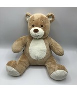 Build A Bear 16&quot; Asthma &amp; Allergy Friendly Soft Tan and Brown Plush BAB - $9.89
