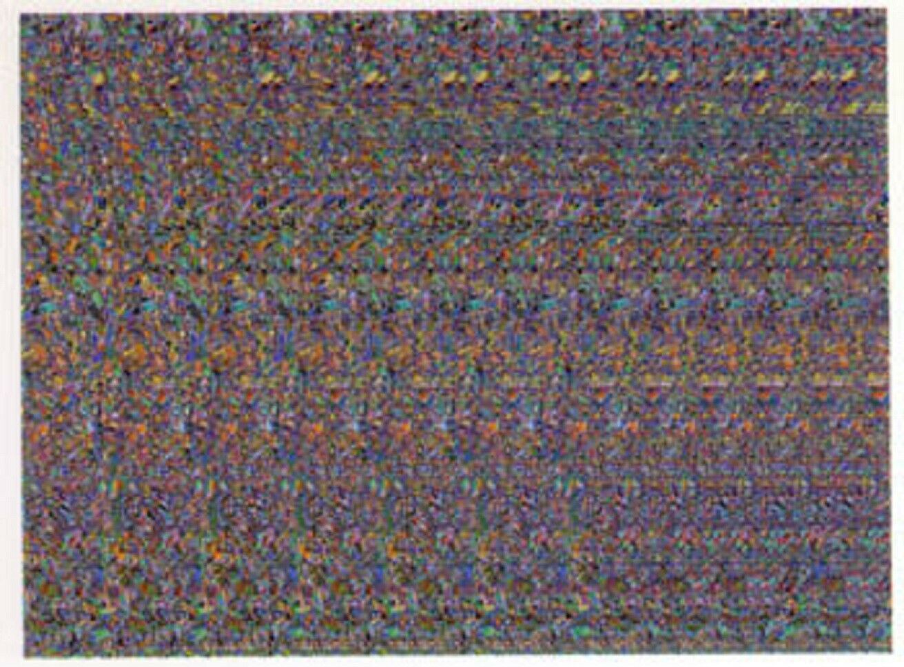 Freedom 11x14 3D RDS Random Dot Stereogram Poster - Home Décor