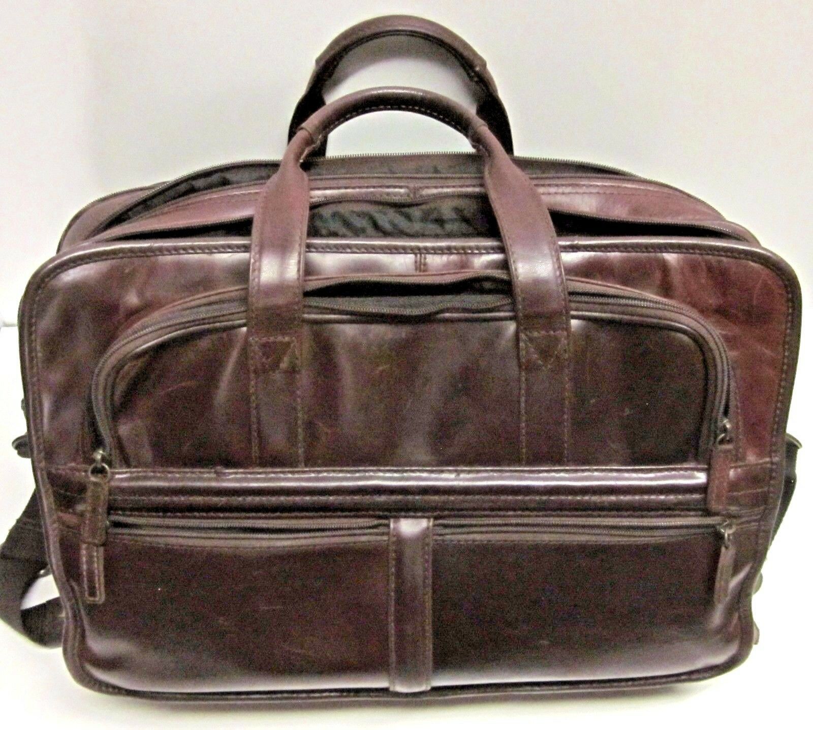 pelle studio briefcase