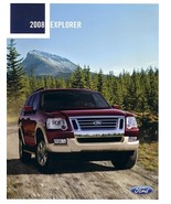 2008 Ford EXPLORER sales brochure catalog 1st Edition 08 US Eddie Bauer - $6.00