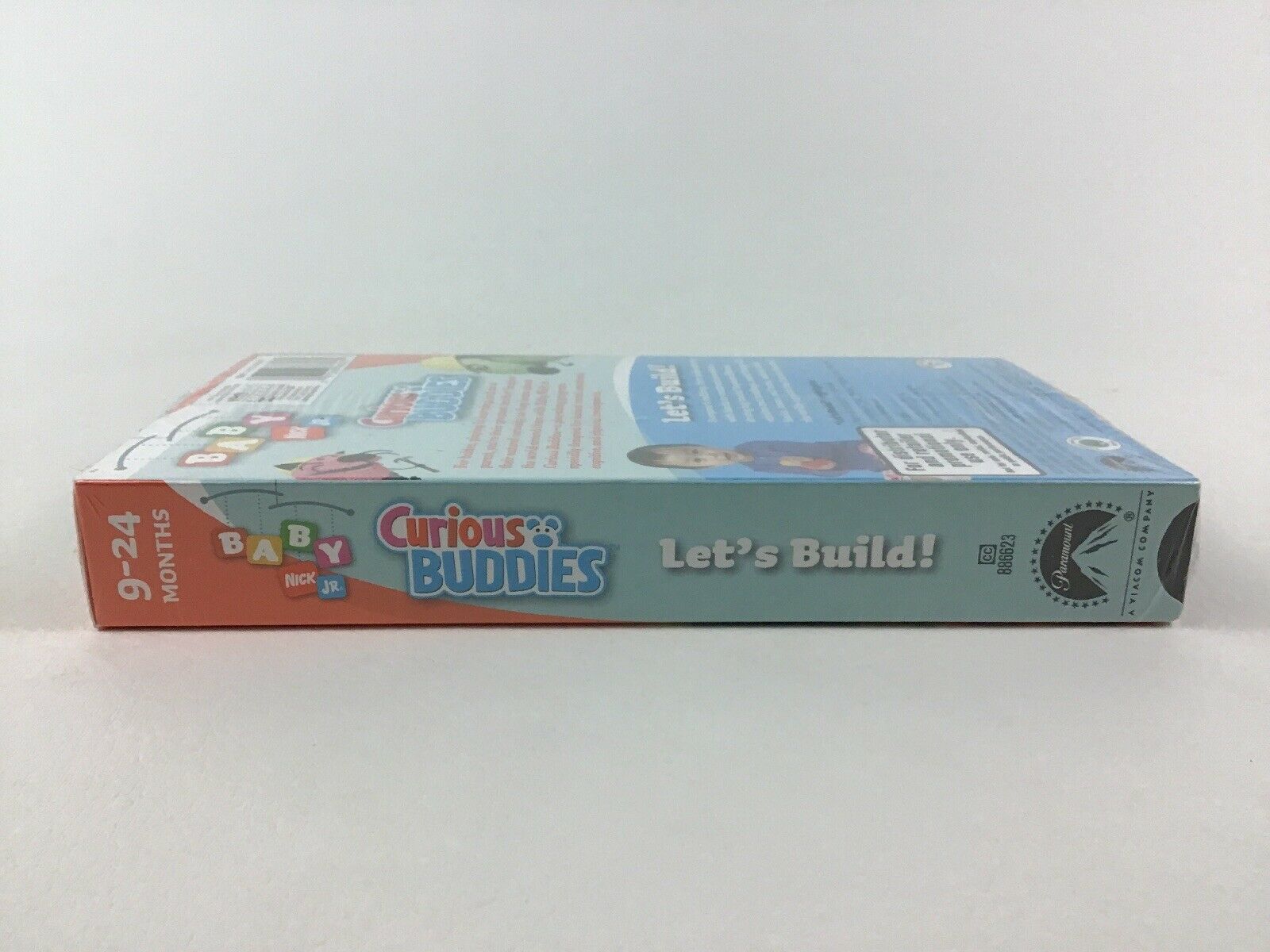 Baby Nick Jr Lets Build Curious Buddies Baby VHS Tape Sealed 2005 9-24 ...