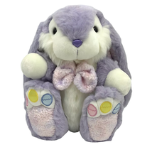 Purple Bunny Rabbit 15” Sitting w/ Long Ears EASTER By Best Made Toys - $49.50
