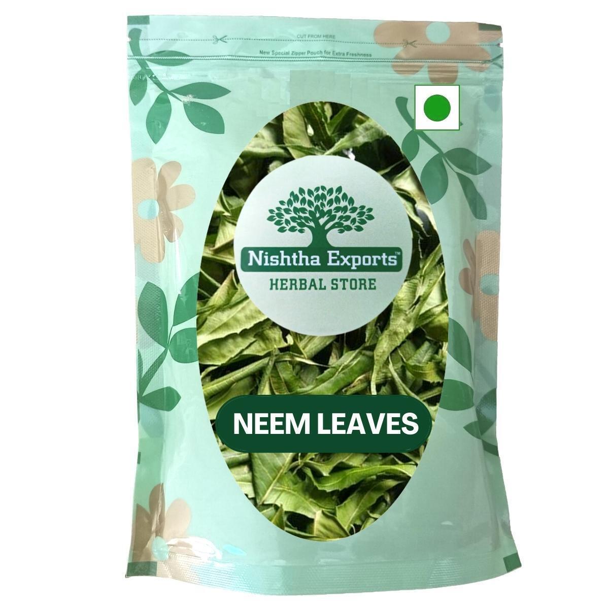 Neem Leaves - Neem Patta Dried - neem leaves -Raw Herbs-Jadi Booti ...