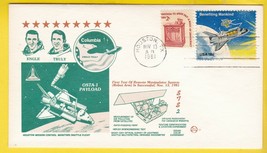 COLUMBIA STS-2 FIRST TEST OF RMS HOUSTON TEXAS NOVEMBER 13 1981 SPACE VO... - £1.47 GBP