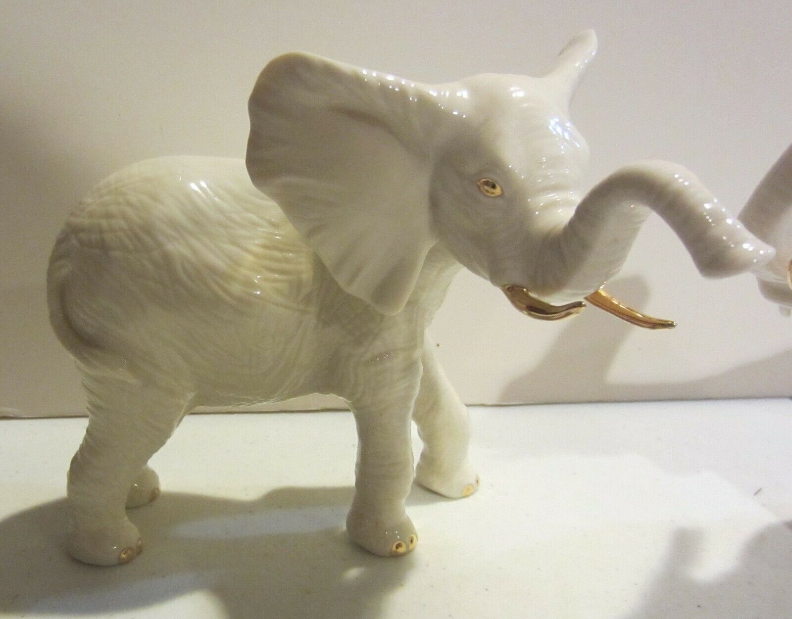 golden elephant figurine