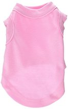 Mirage Pet Products 8-Inch Plain Shirts, X-Small, Light Pink - $12.08
