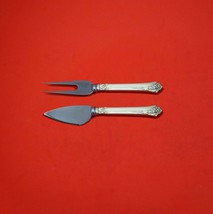 Damask Rose by Oneida Sterling Silver Hard Cheese Serving Set 2-piece Cu... - $109.00