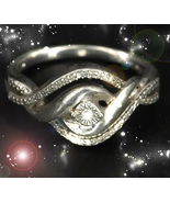 HAUNTED ANTIQUE DIAMOND RING SUPERIOR TO ALL GOLDEN ROYAL COLLECT MAGICK  - $10,007.77