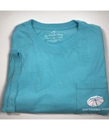Southern Tide Women’s Short Sleeve Pocket T-Shirt.Crystal Blue.Sz.Medium - $33.62
