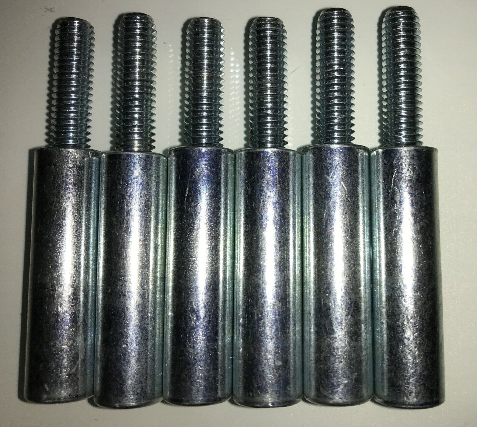 6 IKEA TUFFING, SVARTA BUNK BED Nut Sleeve & Threaded Pins / 106986 /