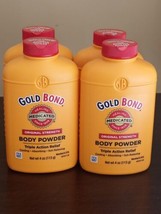 GOLD BOND Original Strength MEDICATED Body Powder WITH TALC~ 4 oz LOT OF 4 - $48.00