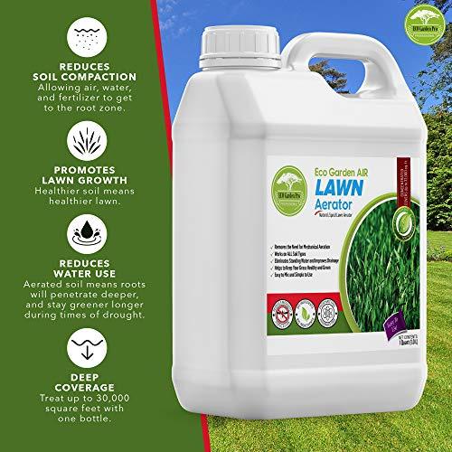 Eco Garden PRO Liquid Lawn Aerator - Liquid Soil Conditioner | Clay