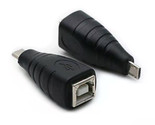 Usb 2.0 Micro B 5-Pin Male To Type B Female Adapter Converter Connector - $12.74