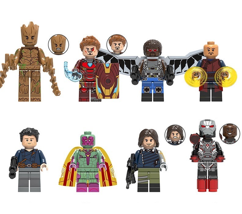 the falcon and the winter soldier lego set