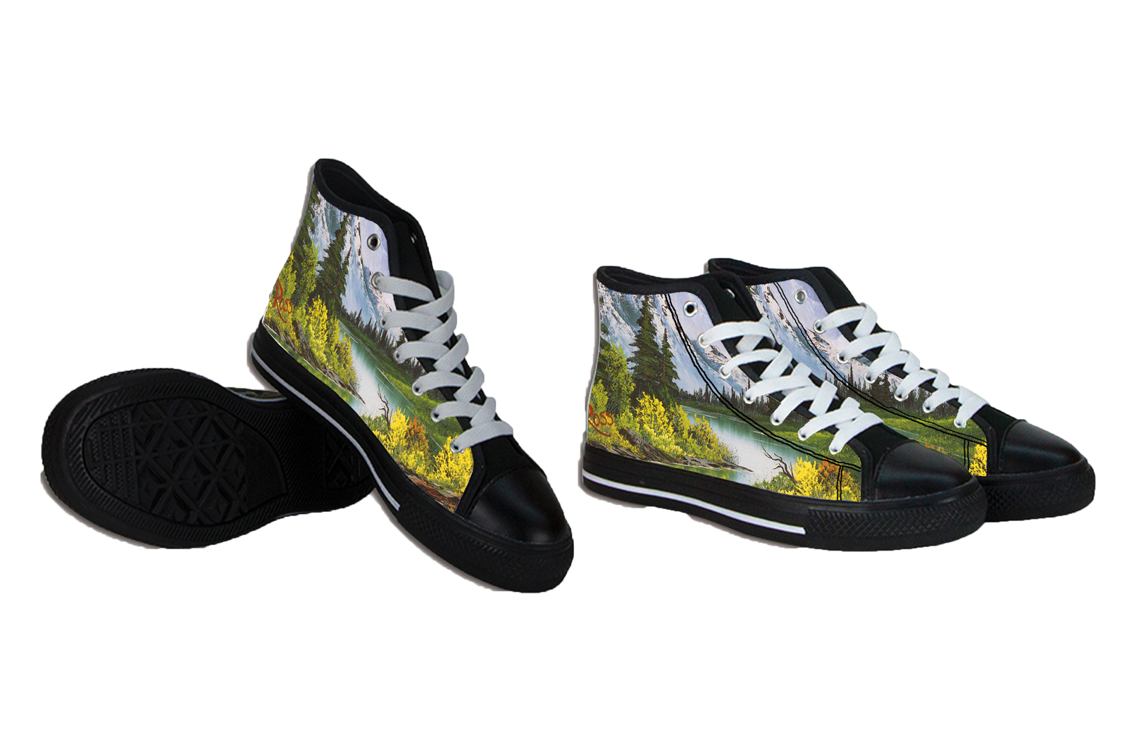 bob ross sneakers