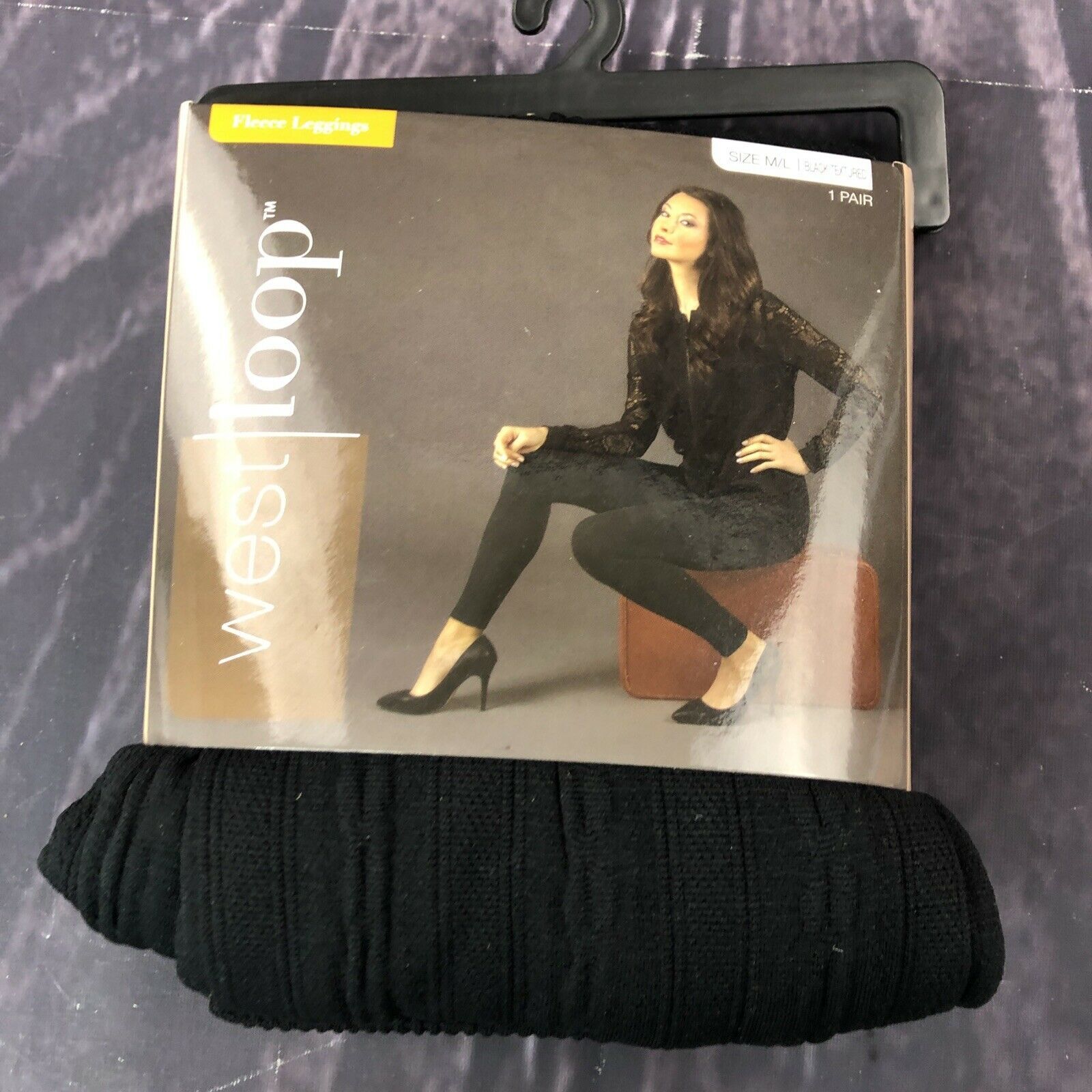 west loop fleece leggings